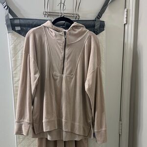 Cable & Gauge Tan Hoodie and pants set